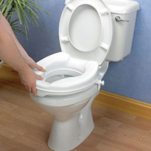 Siège Réhausseur de toilettes - 10 cm - AIDAPT VR224D