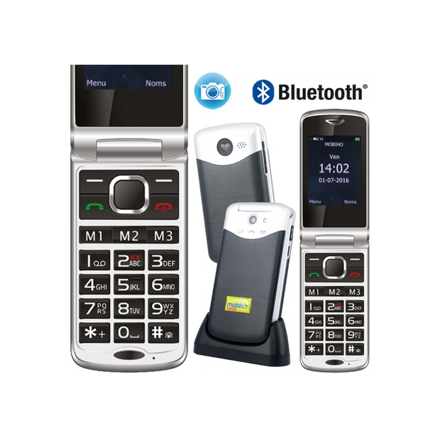 Téléphone Portable à Clapet Clap facile