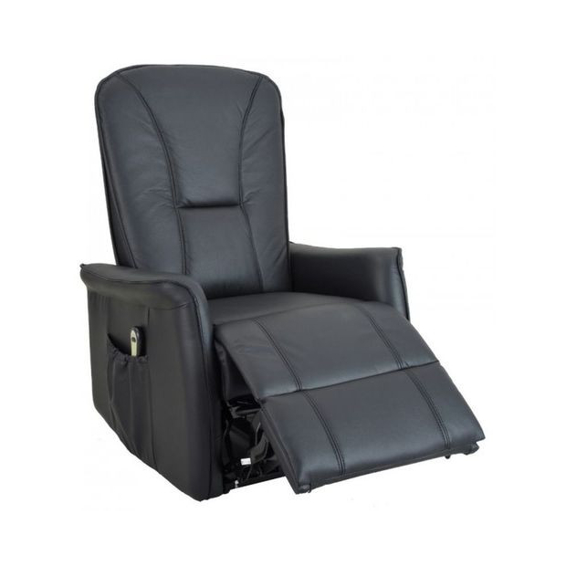 Fauteuil Releveur électrique en Cuir Celestin