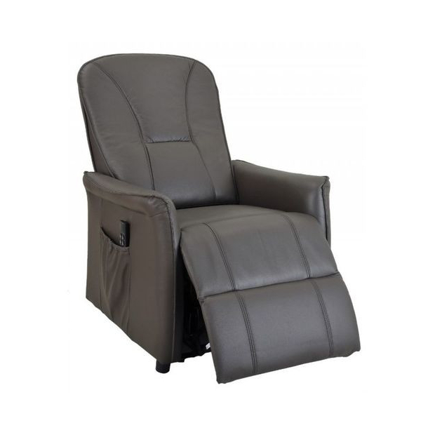 Fauteuil Releveur électrique en Cuir Celestin