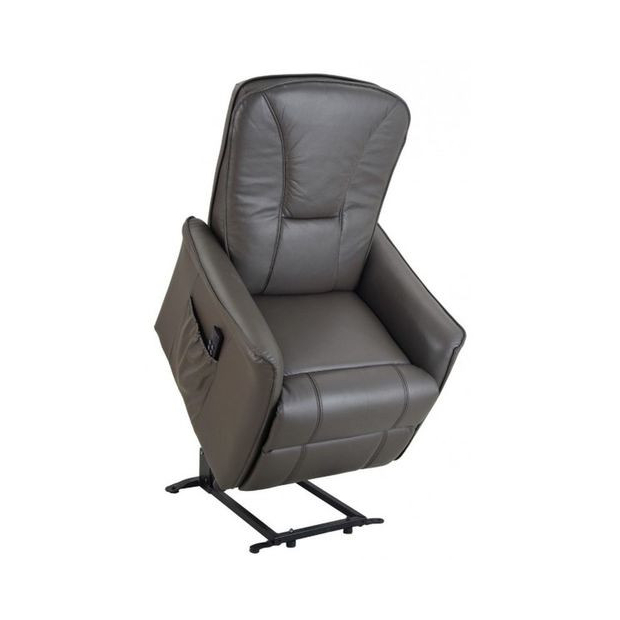 Fauteuil Releveur électrique en Cuir Celestin