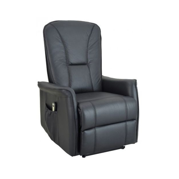 Fauteuil Releveur électrique en Cuir Celestin