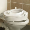 Rehausseur de toilette Savanah avec pare éclaboussure pour minimiser les salissures