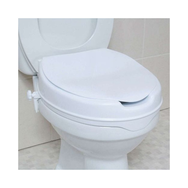 Commander le rehausseur de toilettes rouge - 10 cm