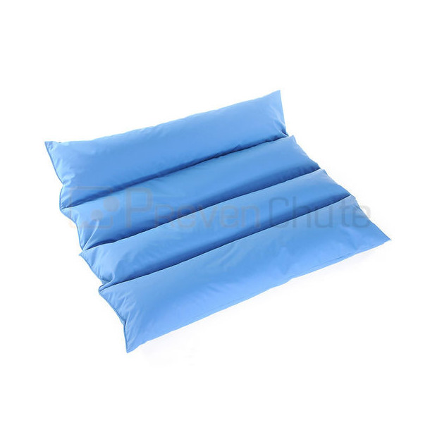 Coussin Multipositionnement à rouleaux bleu