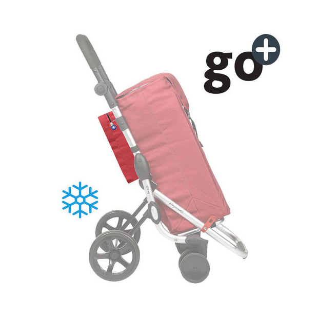 Chariot de course 4 roues Go Plus Gris Silver