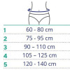 Guide des tailles Ceinture Lombastart à scratch Thuasne