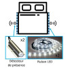 schéma Kit d'éclairage automatique à LED avec ruban LED et détecteur de présence