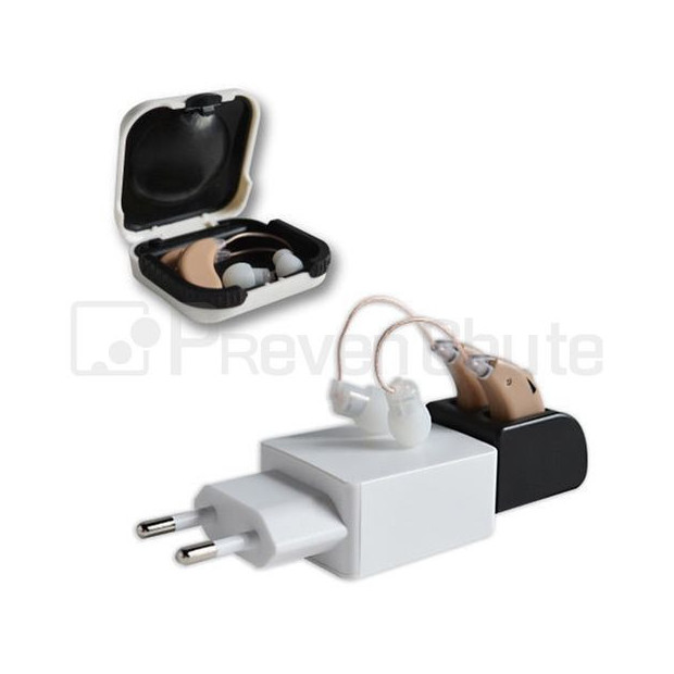 Paire d'Amplificateurs Auditifs Rechargeables câble de recharge USB