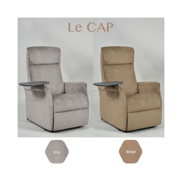Fauteuil Releveur Électrique Le Cap avec tablette