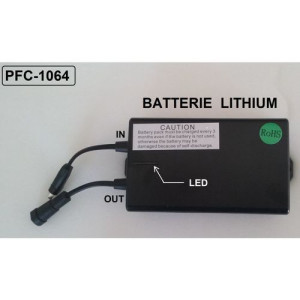 Batterie sans-fil rechargeable au Lithium pour fauteuil releveur Seniortys