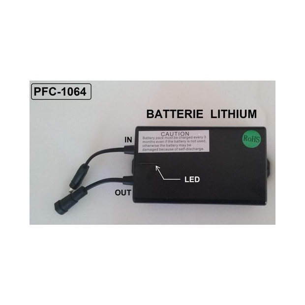 Batterie sans-fil rechargeable au Lithium pour fauteuil releveur Seniortys