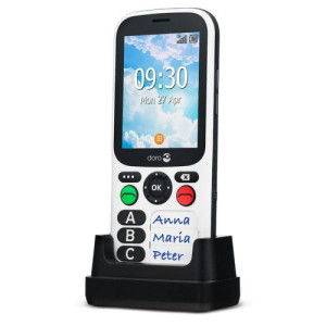 Téléphone Portable Doro Secure 780 X avec géolocalisation GPS simple touches mémoire