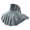 Coussin Chaud ou froid Épaule et Cou gris finition polaire