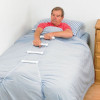 Echelle de corde pour lit se fixe aux pieds du lit