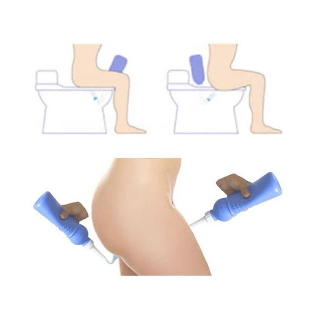 Bidet pulverisateur de toilettes portable pour hygiène intime anus vulve
