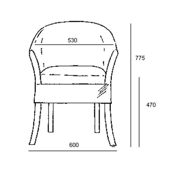 Fauteuil garde robe Luxe mesures