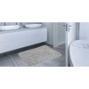 Tapis de salle de bain Galet gris discret