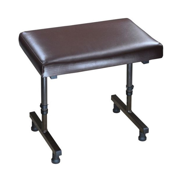 Repose jambes rembourré Beaumont marron ou tabouret