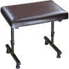 Repose jambes rembourré Beaumont marron ou tabouret