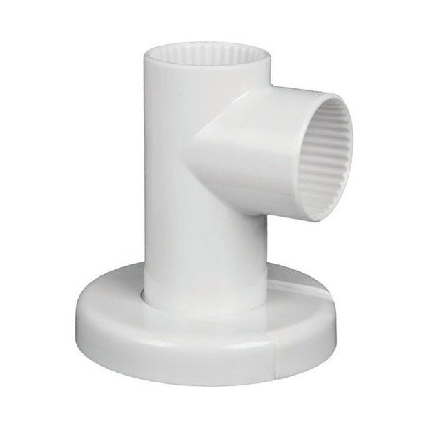 embout d'angle vertical barre d'appui sur mesure blanc