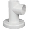 embout d'angle vertical barre d'appui sur mesure blanc