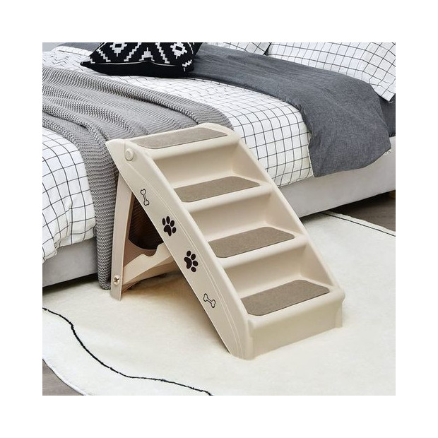 Escalier pour chien lit haut pour petits chiens et chats rampe de