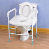 Cadre de toilettes Rehausseur Prima blanc avec accoudoirs