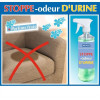 Spray pulvérisateur Anti-odeur Urine sur textile