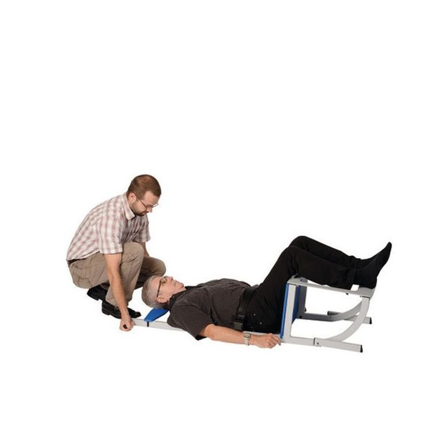 Chaise Hebix facilité pour relever personne au sol grâce aux poignées