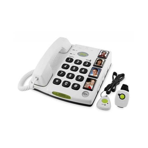 Téléphone filaire Doro Care Secure Plus permet de décrocher à distance