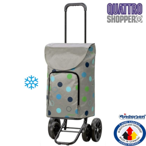 OMABETA Caddie pliable Chariot de courses pliable pour personnes âgées,  chariot à légumes avec roues pivotantes deco linge