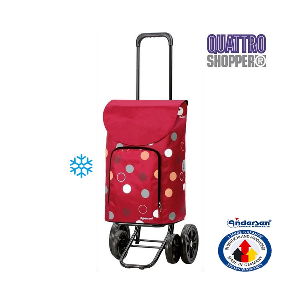 Chariot de course Quattro Shopper Isotherme