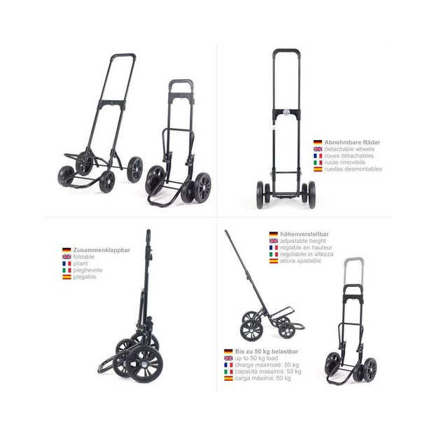 Chariot de course Quattro Shopper Isotherme