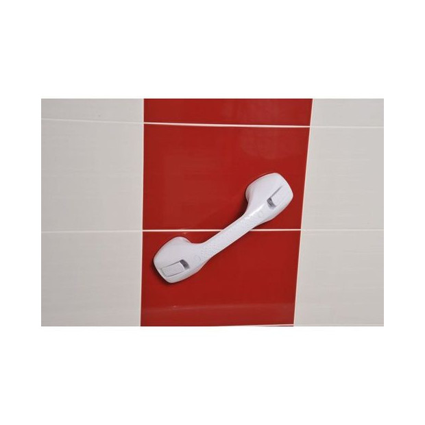 Barre d'appui de douche à ventouse – 30,5 cm (30,4 cm) – Poignée