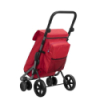 la capacité de chargement du chariot 4 roues Go Plus est de 63litres pour la sac principal et 9,5 litres pour le sac isotherm