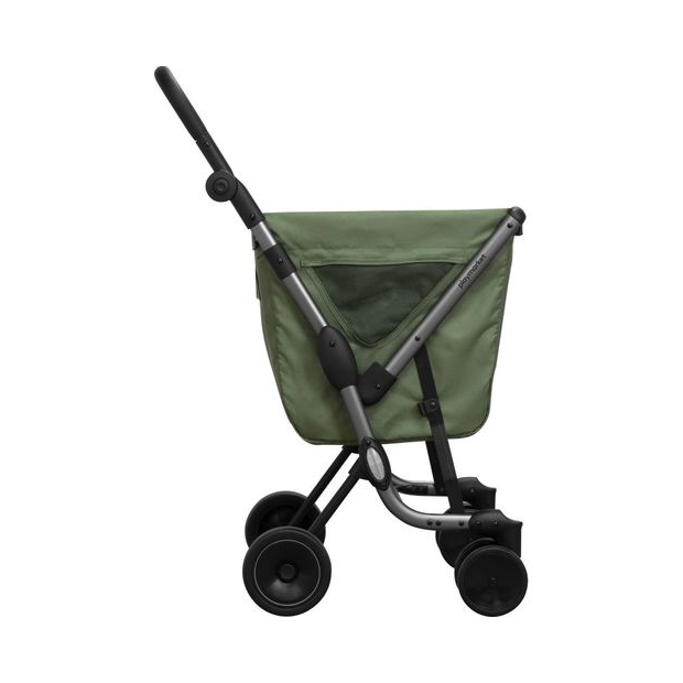 chariot we go premium vert olive avec poches extérieures