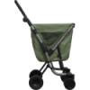 chariot we go premium vert olive avec poches extérieures