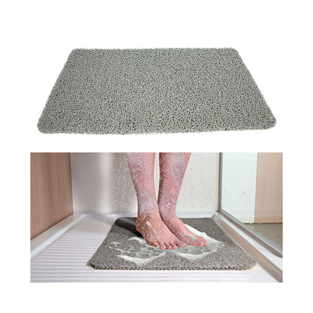 Tapis de salle de bain antiglisse hydrophobe à séchage rapide