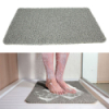 Tapis de salle de bain antiglisse hydrophobe