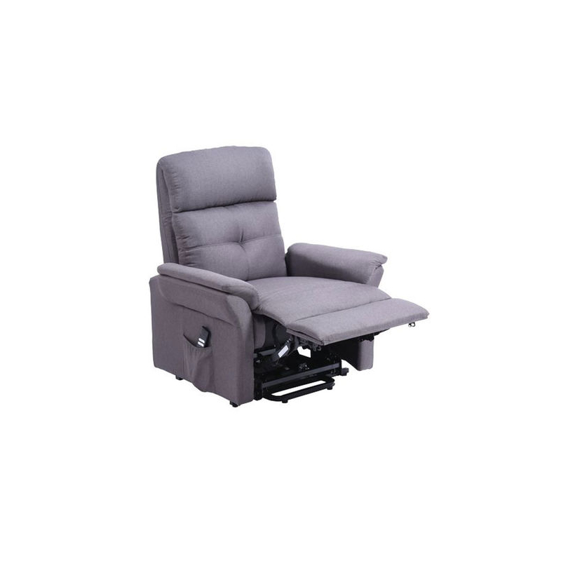 Fauteuil De Relaxation Et Releveur électrique 2 Moteurs Tissu Kalone Couleur Beige 83866105