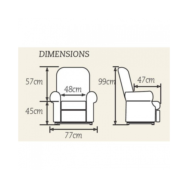 Fauteuil Releveur Confort Plus Mini 1 Moteur