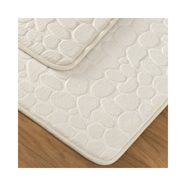 Toucher velours du revêtement microfibre du Tapis de descente de bain antidérapant