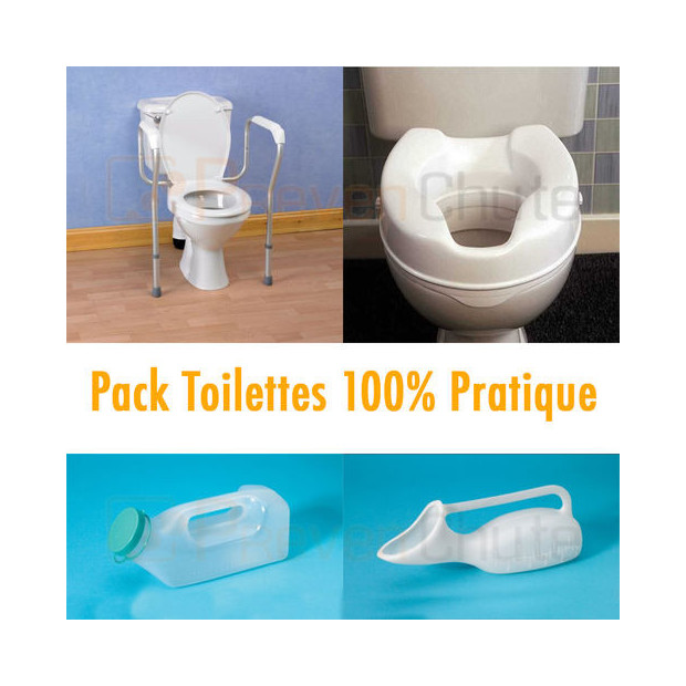 Pack TOILETTES 100% Pratique 3 produits indispensables
