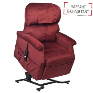 Fauteuil Releveur Confort Plus Massant et Chauffant 2 moteurs