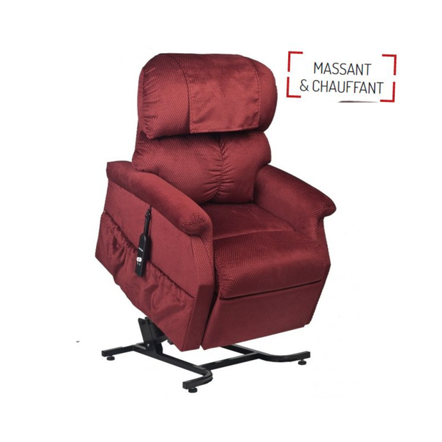 Fauteuil Releveur Confort Plus Massant et Chauffant 2 moteurs