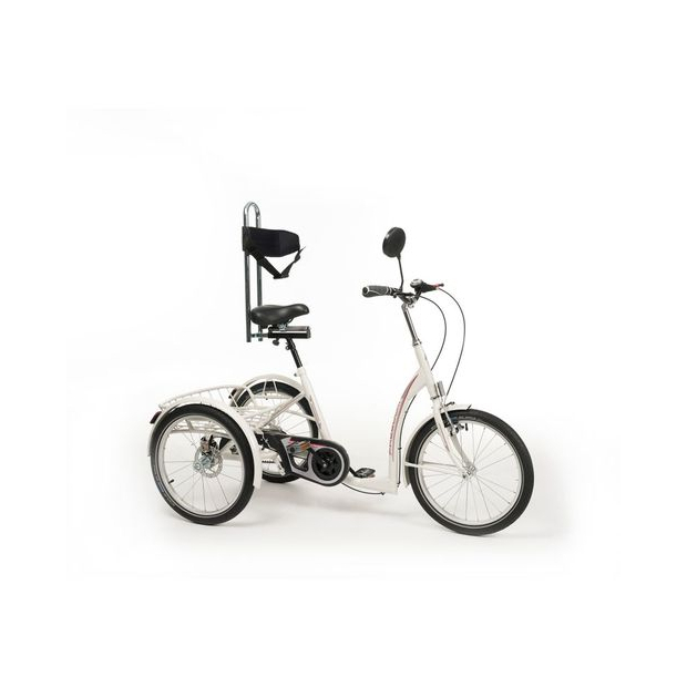 Support de dos avec sangle du Tricycle Freedom pour adolescent et adulte