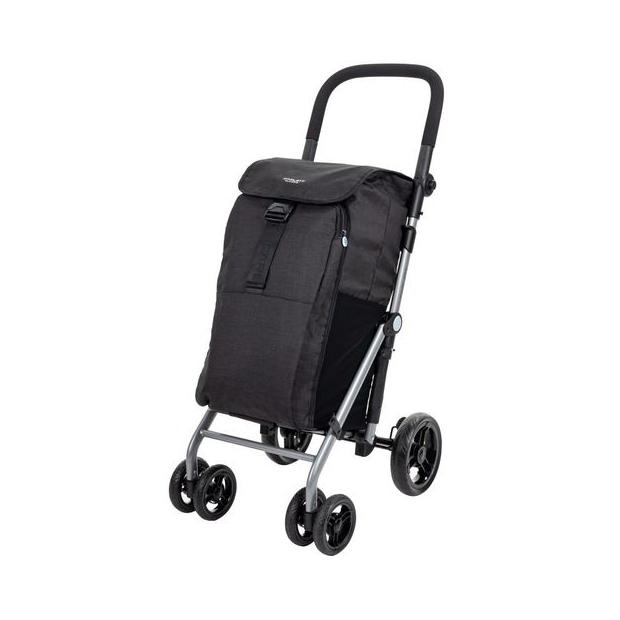 Chariot de Course Carlett Classic Duo coloris noir Vulcano