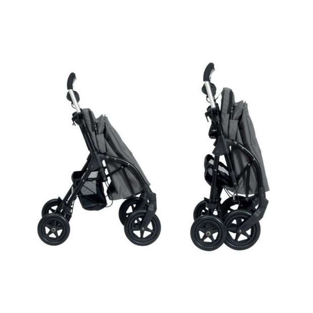 Rollator chariot de course R05 Playcare compact et très simple à plier