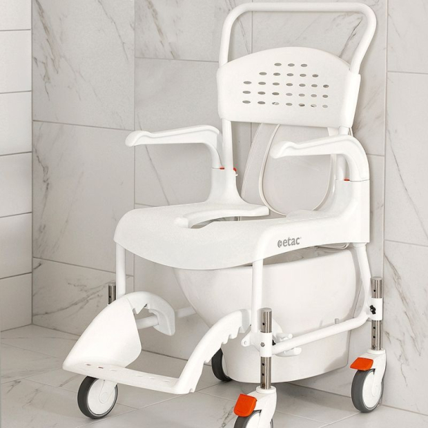 Chaise de douche & wc Etac Clean hauteur réglable